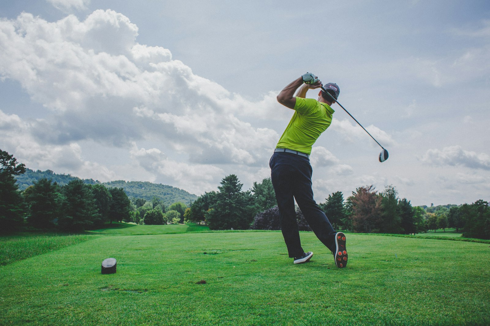 Golf course landscape